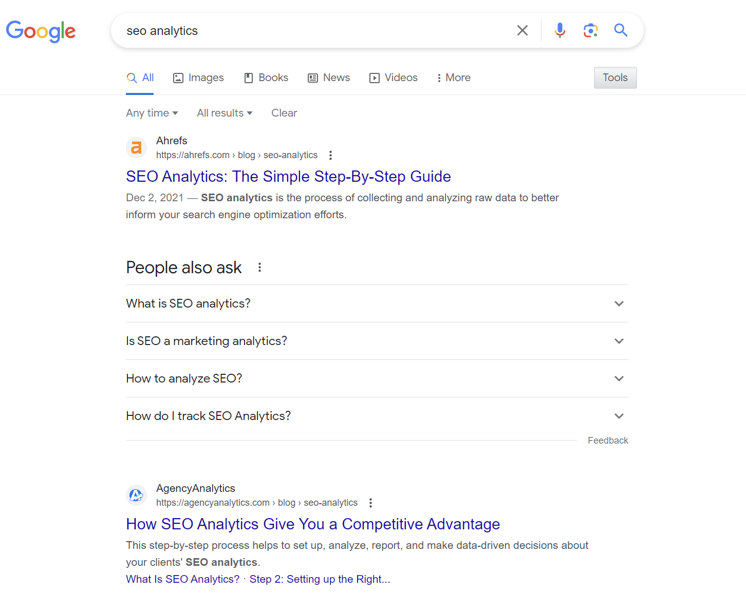2 análisis serp