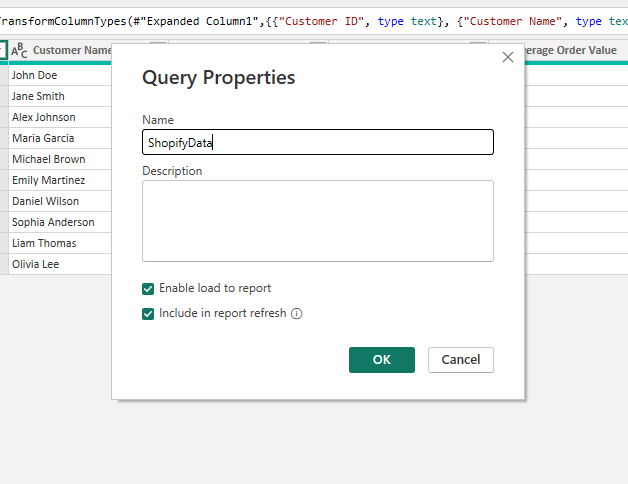 11 query properties
