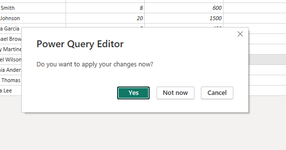 12 powerbi query popup