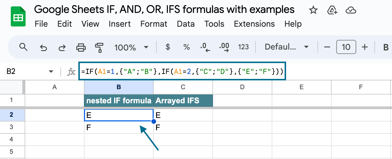 16 nested if comparison