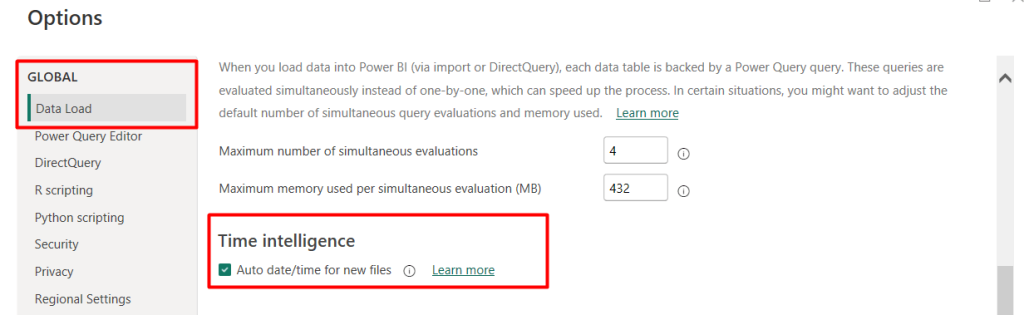 2 enable auto time date option