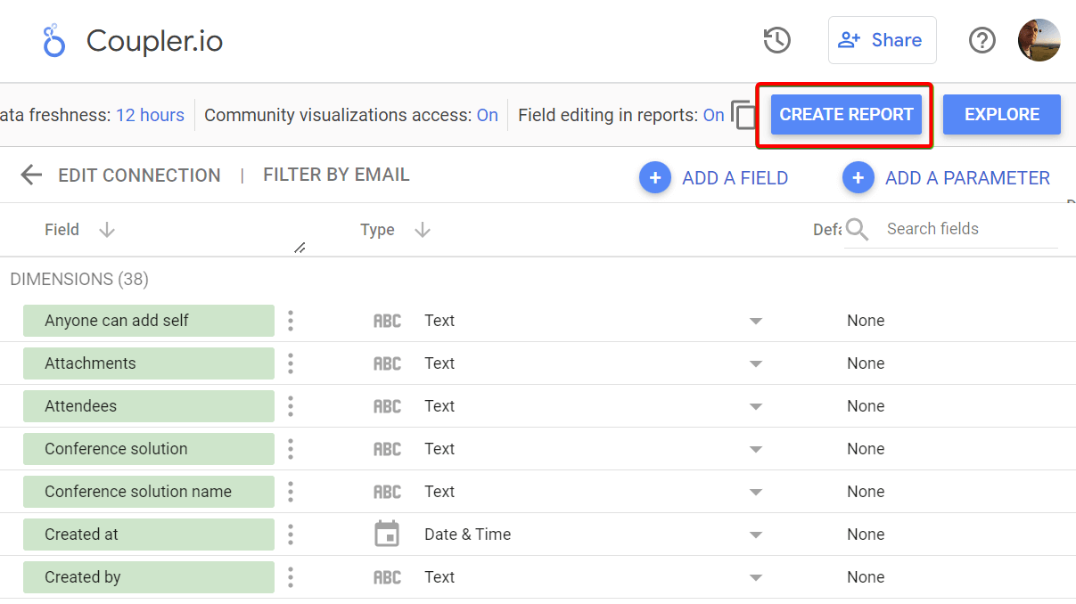 2.3google calendar crear informe