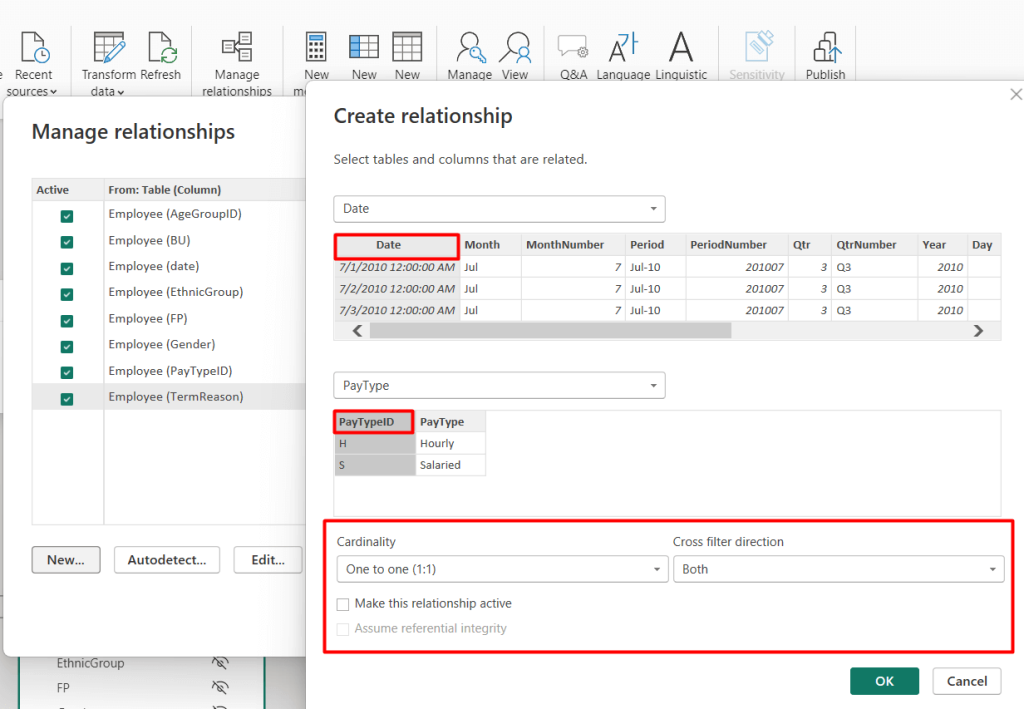 22 configure relationship