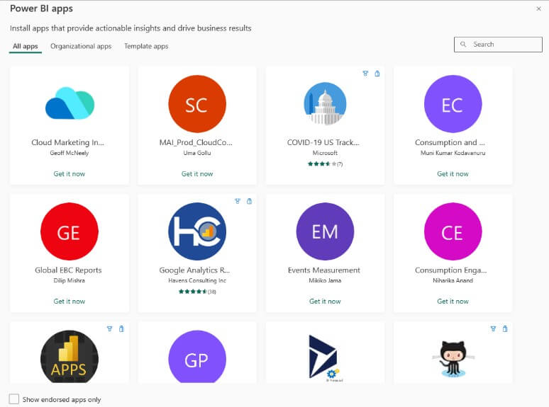 3 power bi apps integrations