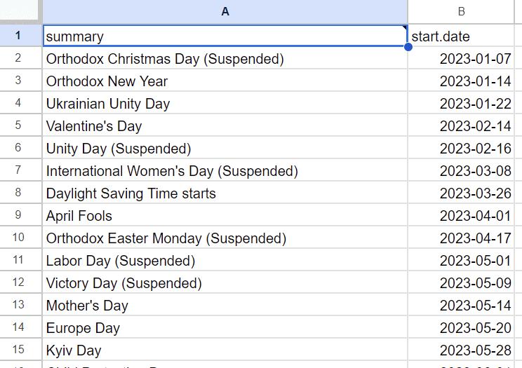 8.holidays in ukraine calendar