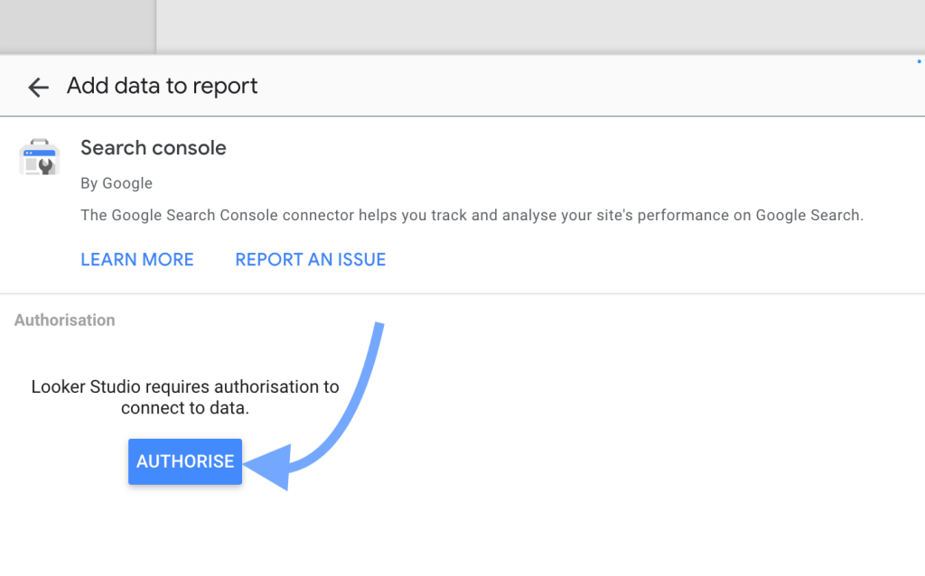 9 add google search console to looker studio