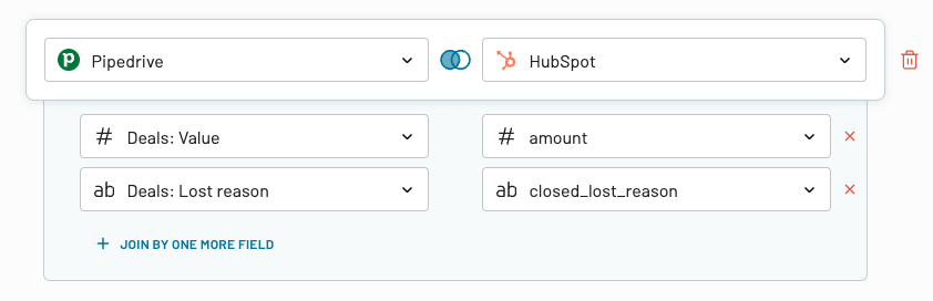 Pipedrive HubSpot join
