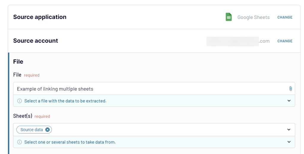 1.step1 extract data linking google sheets