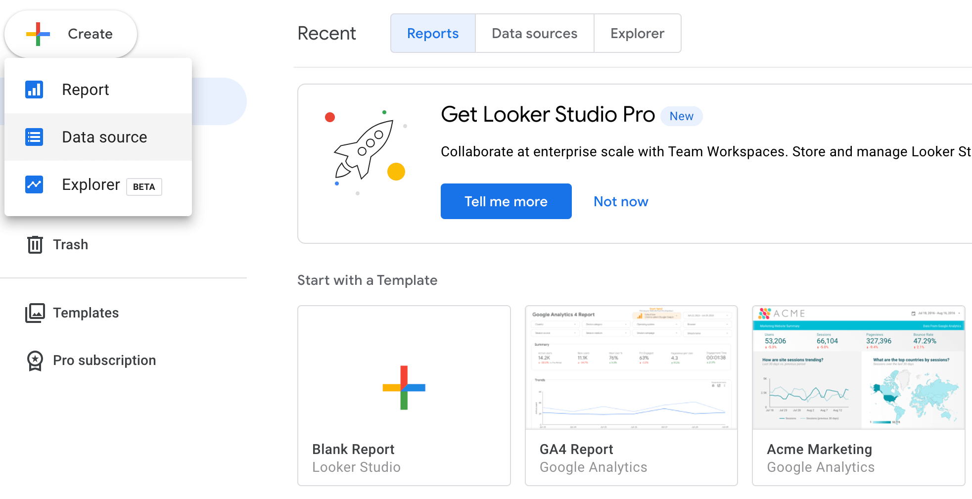 11 create data source