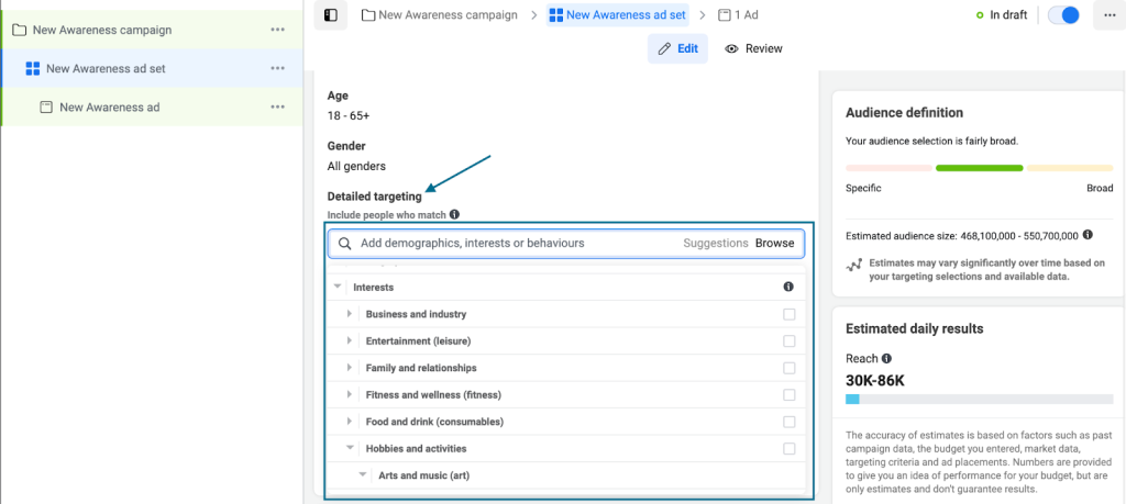 11 detailed targeting