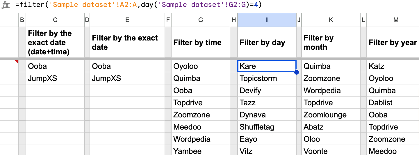 14 filter day month year