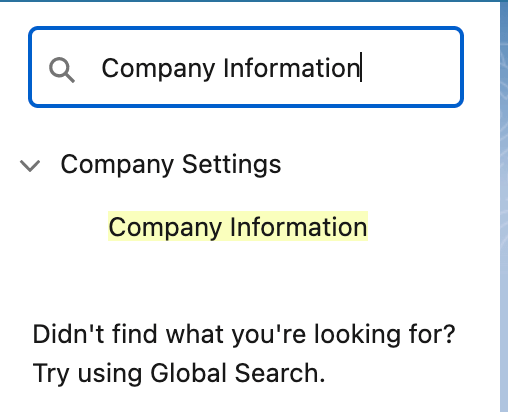 5 salesforce api company information