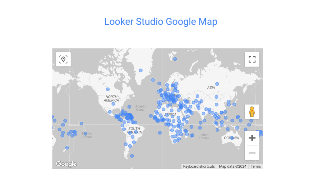8 Looker Studio Google Map