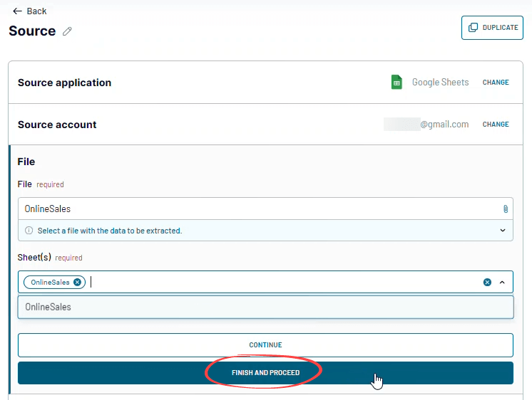 Figure 3.3.1.1. Extracting data