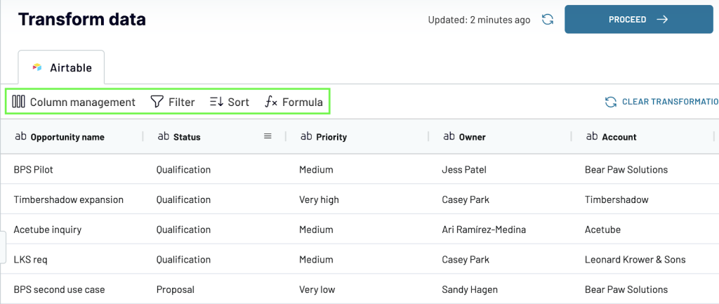 Query data using Coupler.io