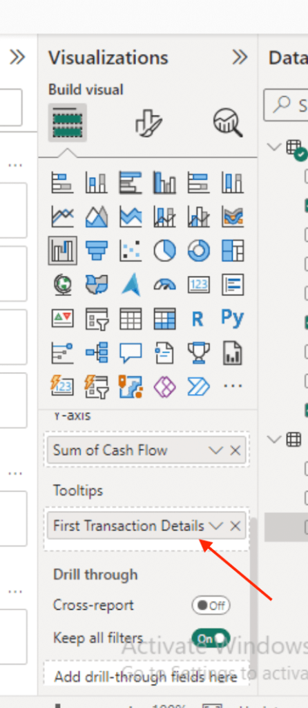 10 tooltips data pane