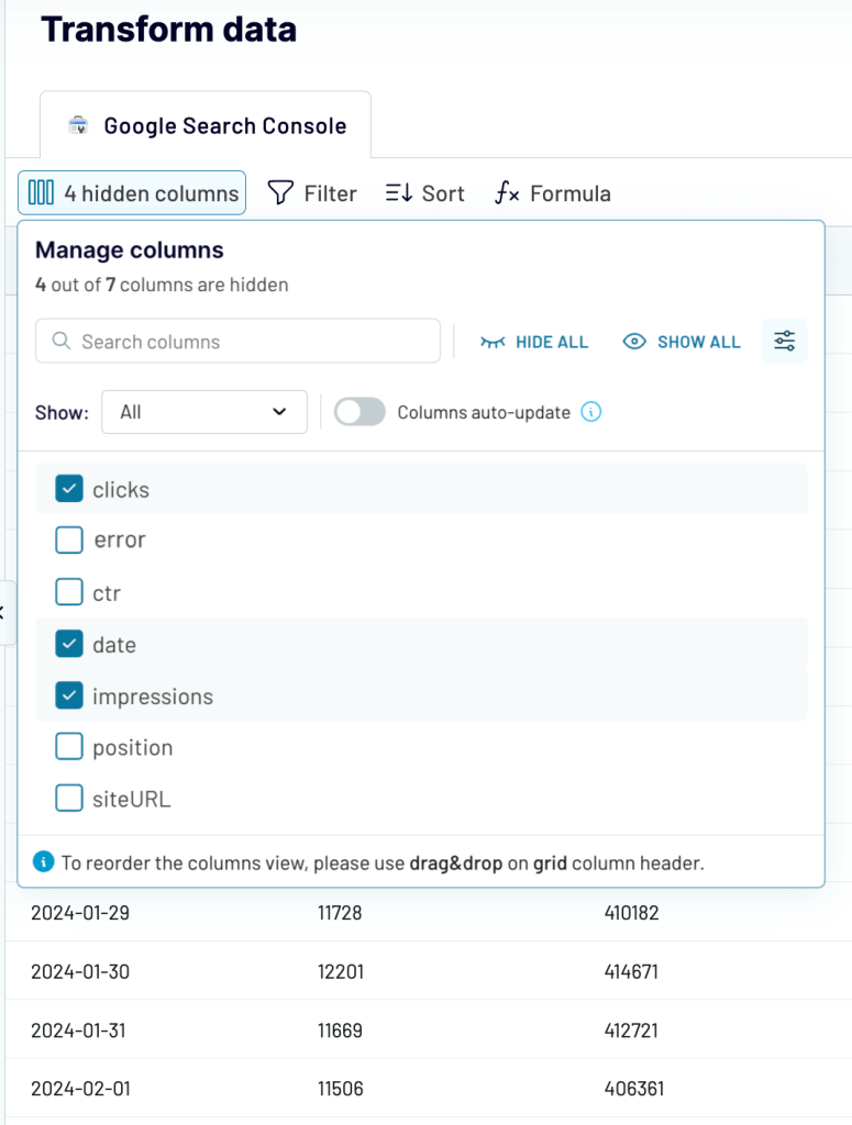 11. Organize and prepare data