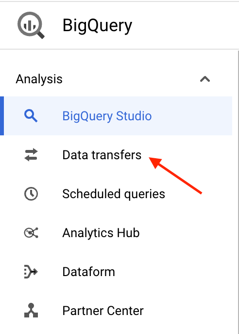 14 bigquery data transfers