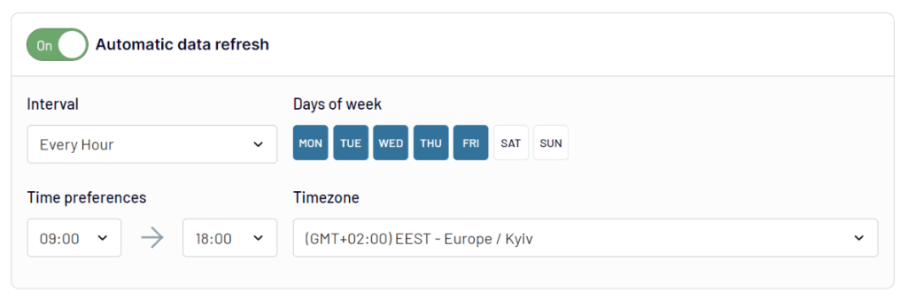 17 schedule automatic updates