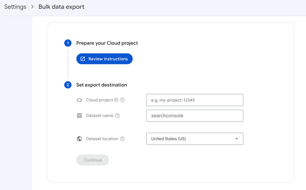 19 bigquery project