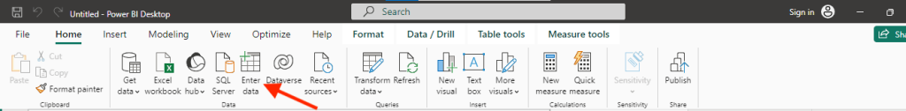 19 enter data table