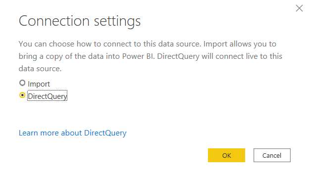 24 connection settings