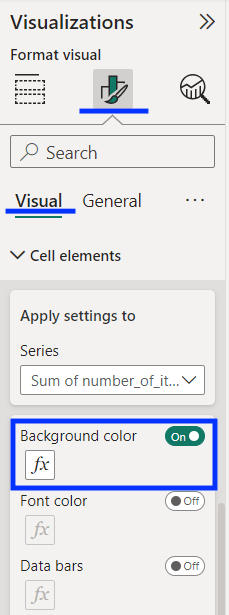 5 apply conditional formatting to background