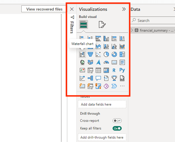 8 visualization pane