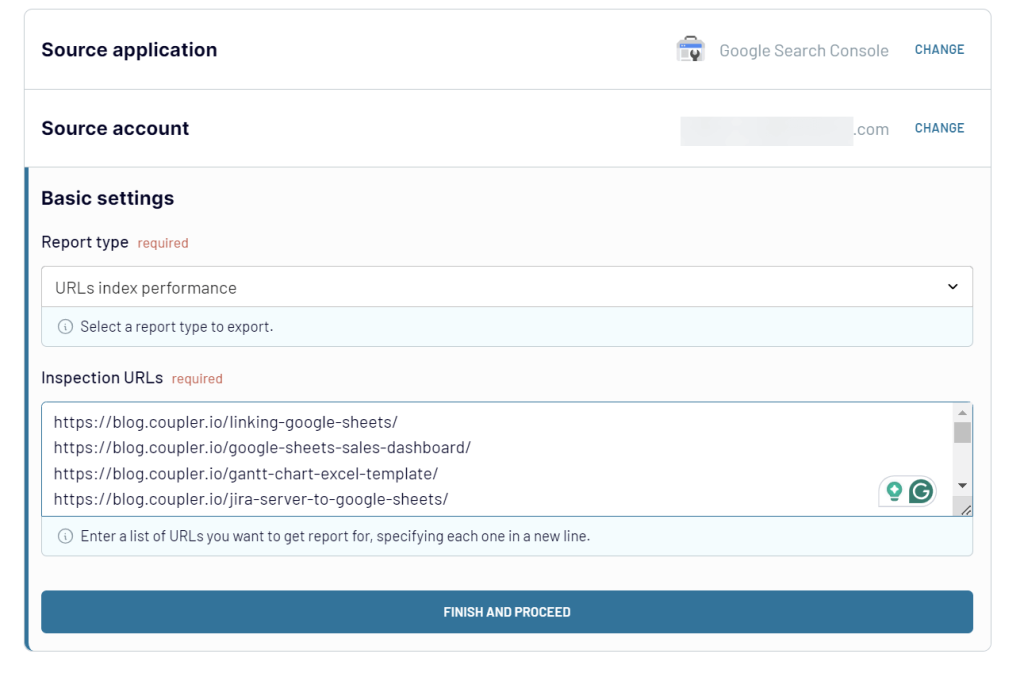 9 inspection urls