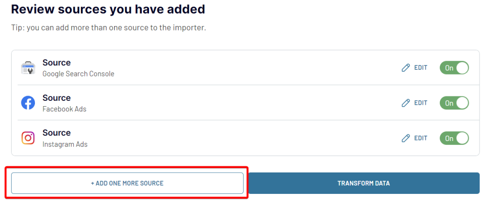 add one more source