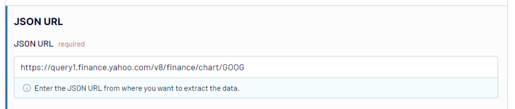 yahoo finance json url