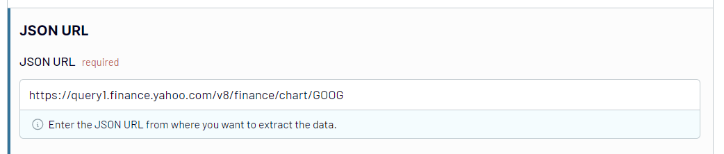 yahoo finance json url