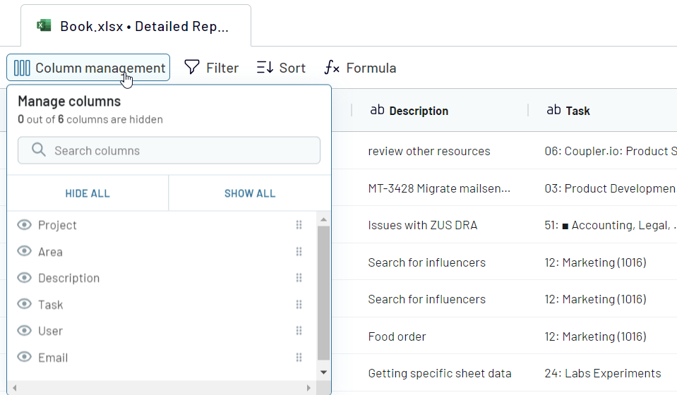 step2.transform data from excel new
