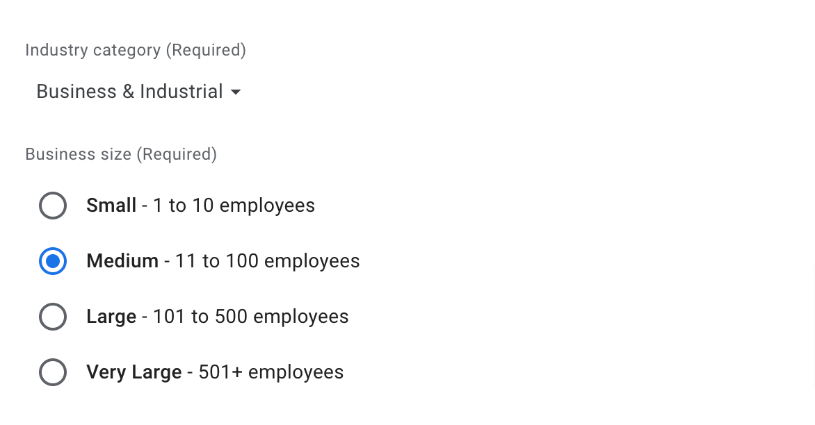 1.3 business details
