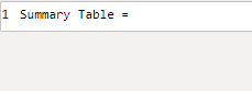 10 Summarize DAX function