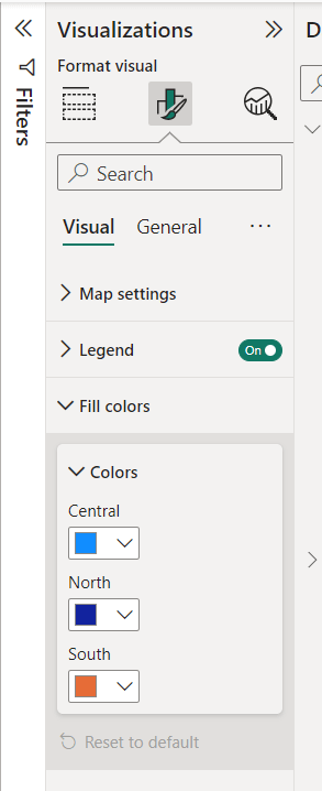 10 customize filled map
