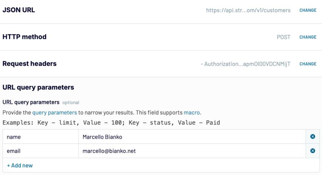 10. Creating a new Stripe customer with Coupler.io