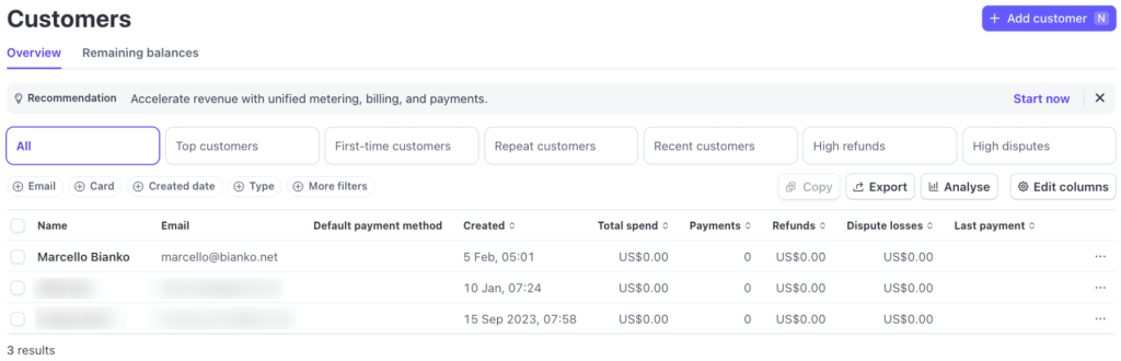 11. Checking out customers in Stripe UI