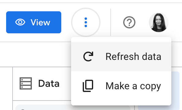 18. Refresh data