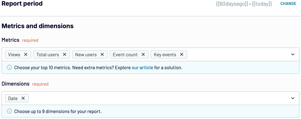 2. Additional source settings