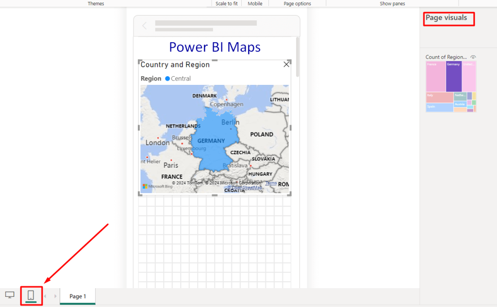 29 mobile responsiveness power bi maps