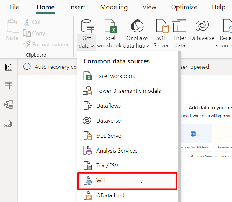 3.load data power bi