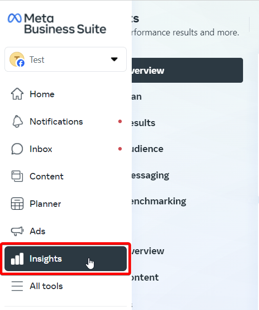 3.meta business suite insights