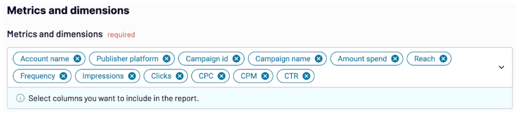 5 coupler instagram ads metrics and dimensions