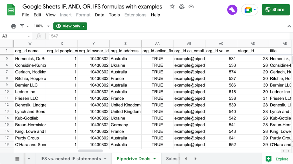 5 data in excel