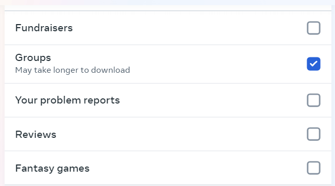 5.2.10 facebook personal data groups