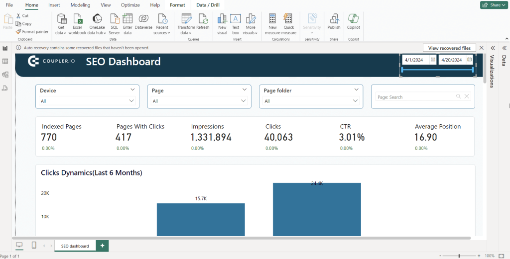 5.power bi desktop seo report template