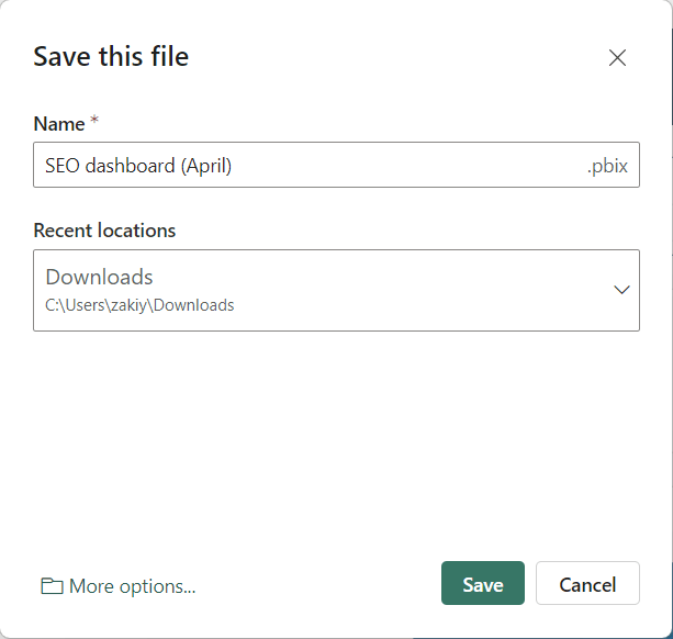 6.2publish power bi report online