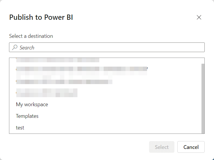 6.3publish power bi report online