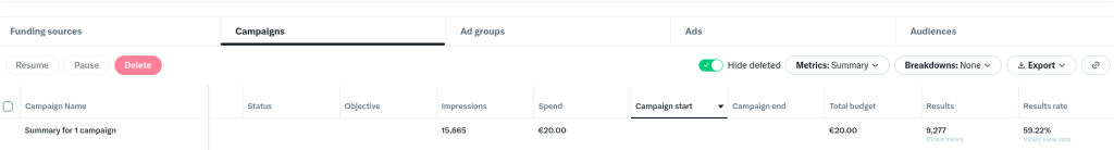 8.X twitter report